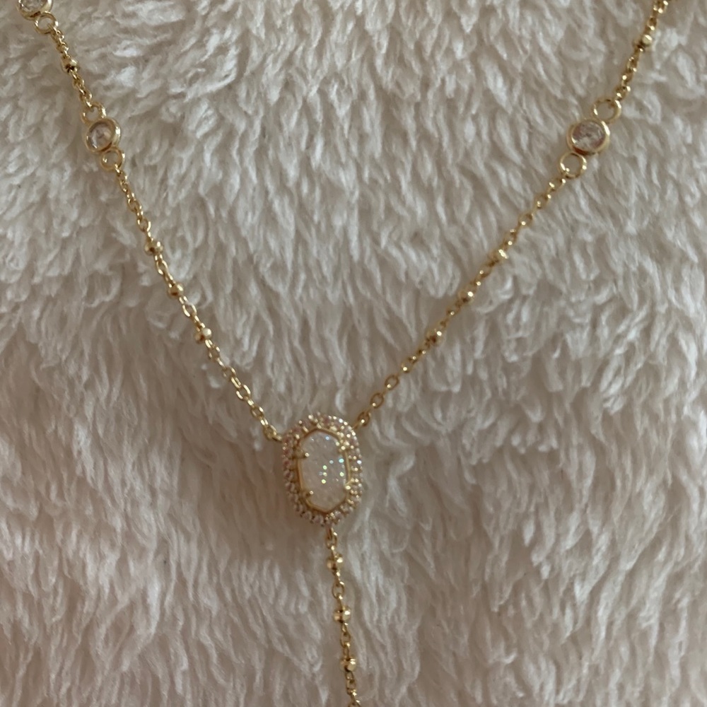 NWT KENDRA SCOTT Y NECKLACE